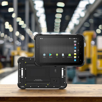 PDA Robusta con Android 12 de 8 Pulgadas, Batería de 8000 mAh, Escáner de Código de Barras 1D/2D, Tableta Industrial con Pantalla Táctil, GPS, NFC, Cámara de 8MP