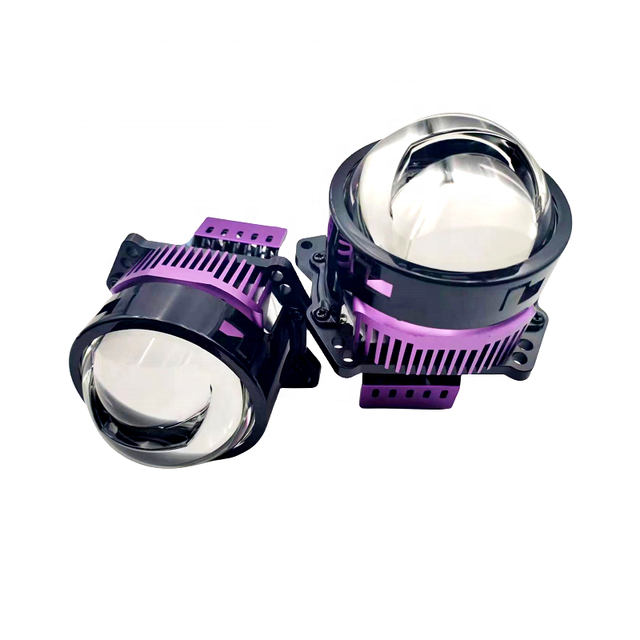 HYML A8+ Matrix Bi Led Projector Lens Headlight Automotive Led Lighting Bulbs Factory New Arrival 3 Inch Super Bright 80w 6000k