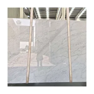 Quality Choice Bianco Carrara White Marble, Used To Make Tiles Slabs And Countertops