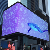Sabit SMD Su Geçirmez Dev 3D Billboard LED Reklam Ekranı P2 P2.5 P3 P4 P5 P8 P10 Dijital Tabela ve Ekranlar Dış Mekan