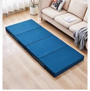 Trifold Xách Tay 3 Gấp Giường Pad Gối Top Nệm Tri Gấp Khách Nhật Bản Futon Sàn Có Thể Gập Lại Bọt Nệm Cho Ngủ - Product Image 2
