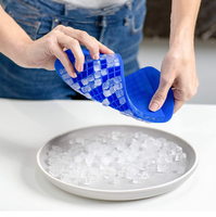 Mini bacs à glaçons en Silicone 160 grilles, petits bacs à glaçons en Silicone pour la cuisine, le Bar et les boissons de fête