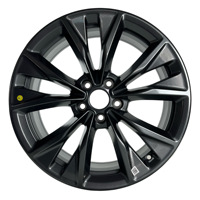 Jantes en alliage d'aluminium 18 pouces pour Chery Tiggo 8 2026, finition gris foncé intégral, neuves, Minshun multi-rayons 108mm 7.5J ET47