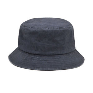 Bleu couleur personnalisé réversible mode Vintage lavé à l'acide tissu coton Denim bébé lavé Homme coloré femmes seau chapeaux - Product Image 2