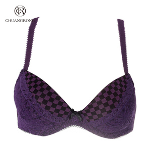Caliente sexy sujetador mariposa sujetador nuevo diseño mujeres sexy Sujetador de copa <span class=keywords><strong>con</strong></span> encaje Plus tamaño Bras - Product Image 1