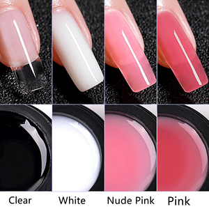 Gel Constructor de <span class=keywords><strong>Uñas</strong></span> Acrílico Sólido de Alta Calidad, Bajo Calor, Sin Quemaduras, Sin Hema, Marca Privada, Muestras Gratuitas OEM/ODM - Product Image 6