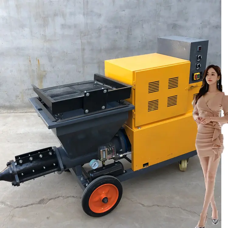 Henan Better 20m3\\/h electric small concrete pump machine for sale Stucco Pump