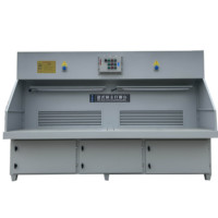 6kw rideau d'eau peinture en aérosol table haute efficacité équipement de traitement de la poussière cyclone rideau d'eau cabine