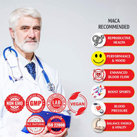 Capsules de supplément de Maca pour hommes OEM/OBM/ODM Booster d'énergie pour hommes Capsules d'extrait de Maca naturel fort