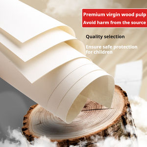 Papier à <span class=keywords><strong>dessin</strong></span> A4/8K/A3/4K pour le <span class=keywords><strong>dessin</strong></span> et l'esquisse Minimaliste 50 feuilles Pâte de bois naturelle 130g/160g Étudiants en art et enfants Débutants - Product Image 4