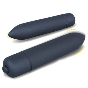 Sacknove Krachtige 10 Speed Small Adult Product Batterij Massager Vaginale G Spot Black Mini Bullet Vibrator Voor Vrouwen Seksspeeltje