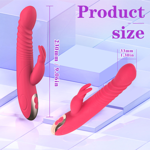 Vibrador LiboRabbit - Carga USB, 8 Modos de Vibración, 7 Modos de Estiramiento, Masajeador Femenino para Estimulación del Clítoris - Product Image 2