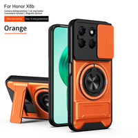 Support magnétique pour voiture Lichicase deux-en-un, accessoire mobile au toucher lisse pour Honor X7 X7A X7B, coque de téléphone pare-chocs