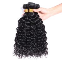 Extensions de cheveux humains vierges brésiliens pré-collés, 100g, 14-18 pouces, non traités, bouclés crépus, 3 paquets pour femmes