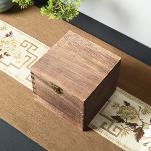 Caja de madera para té, té de hojas sueltas, caja de madera para té Pu'er, caja de regalo para empaque de té, caja de madera maciza para té. - Product Image 1