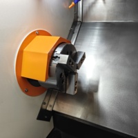 Tournage CNC TCK6340S Mini – Tour à banc incliné 2+2 axes avec services de fraisage et usinage, outil électrique, axe Y, mandrin à pinces, tour à frein
