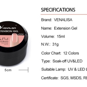 Oem Nail Supplies Soak Off Nail Extension Gel Polish Custom Vegan Organic PrivateLabel Color UV Gel <b>Builder</b> for Nail Salon - Product Image 6