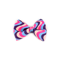 Impression personnalisée Polyester Pet Bow Accessoire Été Hiver Printemps Collier de Chien Noeud Papillon avec Caractéristique Amovible