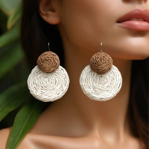 Boucles d'oreilles pendantes tendance E195-E136-0497B - Product Image 3