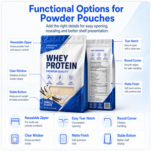 Bolsas de Empaque Personalizadas con Impresión para Polvo Sustituto de Comida, Café Latte, <span class=keywords><strong>Avena</strong></span> <span class=keywords><strong>y</strong></span> Smoothies de Leche <span class=keywords><strong>y</strong></span> Plátano - Product Image 2