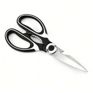 Tijeras para cocinar alimentos aptas para lavavajillas de alta resistencia, tijeras para aves de corral de cocina de acero inoxidable multiusos - Product Image 3