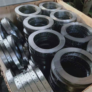 Banda de <span class=keywords><strong>Acero</strong></span> Galvanizado <span class=keywords><strong>Perforado</strong></span> para Refuerzo, Venta al por Mayor de Fleje de <span class=keywords><strong>Acero</strong></span> para Construcción de Madera y Soporte de Techos - Product Image 2