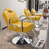 Haut de gamme Salon de coiffure chaise de coiffure équipement salon de coiffure ascenseur chaise longue beauté pour shampooing coupe de cheveux Perm cheveux teinture salon