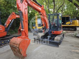 Les excavatrices hydrauliques de Kubota KX165 de 2022 Offre Spéciale 6.5 tonnes ont utilisé la mini excavatrice KX135 KX155 KX161 KX163 KX165 KX183 KX185 en stock - Product Image 2