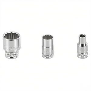 Fervi Polygonal <b>Socket</b> Wrench Normal Series 12mm 10mm <b>8mm</b> Chrome Vanadium Steel - Product Image 2