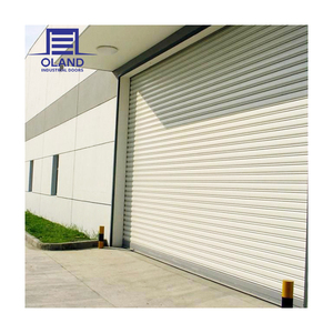 ประตูโรงรถแบบพับได้แนวตั้งเปิดได้ป้องกันสนิมประตูม้วนเหล็กแบบอัตโนมัติเพื่อความปลอดภัย - Product Image 6