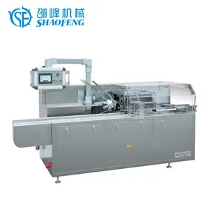 Automatic tube bottle cartoning machine soap blister sachet roll carton packing machine