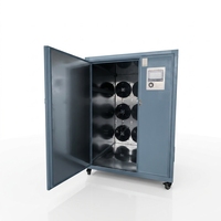 Warmtepomp fruitdroger voor gebruik in boomgaarden, energiezuinige dehydrator