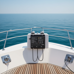 Cargador de Batería Marino Vevor 12V 10A de 3 Bancos, Impermeable, con Indicador LED para Barcos y Autocaravanas - Product Image 2