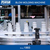 Machine de moulage par soufflage de bouteilles de pilules en plastique HDPE 100cc