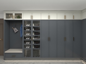 Armoires intégrées contemporaines autoportantes haut de gamme pour les espaces multifonctionnels dans la cuisine, la blanchisserie et les hôtels - Product Image 3
