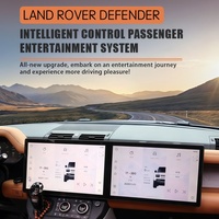 Radio para Auto Android con Pantalla Dual de 32 Pulgadas, Actualización para Land Rover Defender 2021-2024, Navegación Automática, Carplay, Copiloto, Entretenimiento