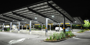 Système de production d'énergie solaire photovoltaïque personnalisé EU YMHD pour abri de voiture, monté au sol, résistant aux vents de 60 m/s et aux charges de neige de 1,4 kN/m² - Product Image 4