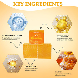 <span class=keywords><strong>Savon</strong></span> De Bain Blanchissant <span class=keywords><strong>Naturel</strong></span> Blanc Pour <span class=keywords><strong>Le</strong></span> Visage Blanchissant Miel - Product Image 5