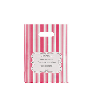 Yichun Wholesale Biodegradable Custom Printed Carrier Bags Shopping Die Cut Bag Plastic Packaging Bag