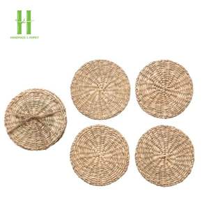 New Products Coaster Bamboo Woven Bohemian Eco-Friendly for Dining Table Decor <b>Placemats</b> OEM Rustic Handmade Best Price - Product Image 5