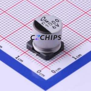 Condensador Electrolítico de Aluminio SMD UUR0J102MNL1GS, D10xL10mm 1000uF 20% 6.3V 400mA-120Hz - Product Image 1