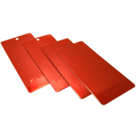 Revêtement en poudre métallique rouge antirouille pour quincaillerie métallique