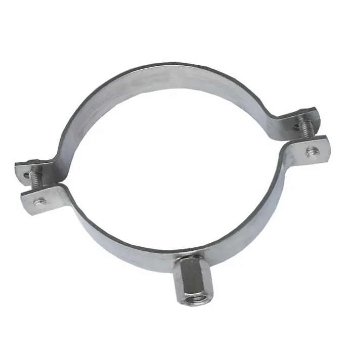 light type steel PVC pipe clamp