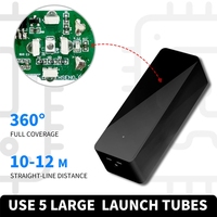 Nouvelle télécommande intelligente TuyaZigbee IR, application Android/commande vocale, 5 émetteurs IR, couverture à 360°, universelle pour AC/TV, batterie