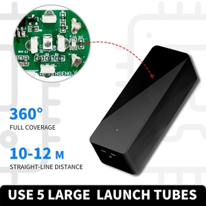 Nuevo Control Remoto Inteligente IR TuyaZigbee, Control por Voz/Aplicación Android, 5 Emisores IR, Cobertura de 360°, Universal para Aire Acondicionado/<span class=keywords><strong>TV</strong></span>, con Batería - Product Image 5