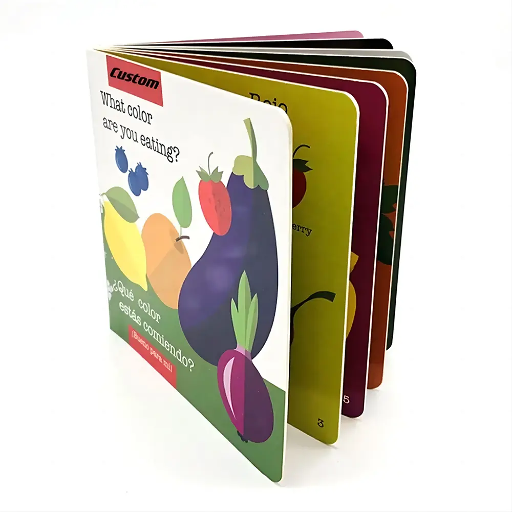 बच्चों के लिए हॉट सेलिंग नई डिज़ाइन पूर्ण रंग इलेक्ट्रॉनिक किताबें