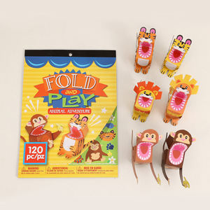 Set de Origami Educativo de Animales para Niños (120 Piezas) - Kit de Manualidades de Modelos 3D de Papel para Plegar y Jugar, Ideal para Regalos y Recuerdos de Fiesta - Product Image 2