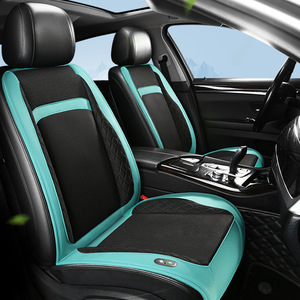 Summer Car Ventilated Seat Cushion <b>Cooling</b> <b>Pad</b> Truck Backrest Fan Cool Air Breathable Heat Dissipation for Comfort JY-SC12VTF Ve - Product Image 5