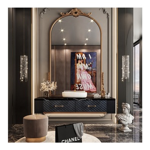 Sang trọng thiết kế hiện đại mềm-đóng ngăn kéo gốm bồn rửa lưu trữ Organizer Vanity tủ phòng tắm - Product Image 4