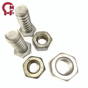 HLM m13 hex bolt hex bolt din 933 galvanized m20 bolts and hex nut
